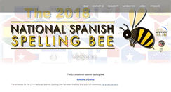 Desktop Screenshot of nationalspanishspellingbee.com